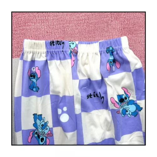 2pcs/set lilo Stitch Pyjamas Sets Kid Home Wear Travel Casual Sleepwear Suit - Picture 5 of 27