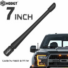 18Cm Rubber Antenna Black Carbon Fiber For Ford F-150 F-250 F-350 Series Truck