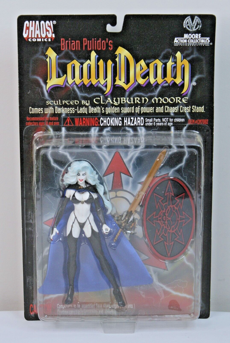 CHAOS Comics Brian Pulido's Lady Death Shield Stand New Action