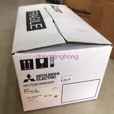1PC New Mitsubishi NF400-CW 3P 400A Circuit Breaker NF400CW FedEx or DHL or UPS