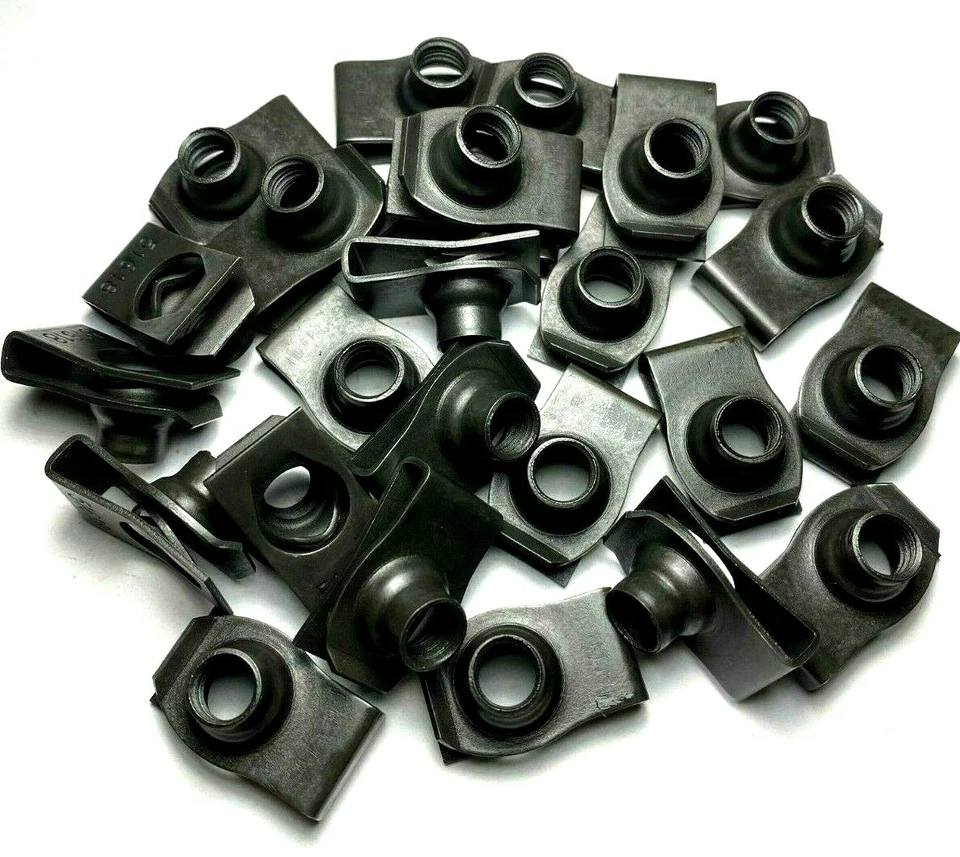 5/16 Body Bolts & U-Nut Clips 5/16-18 x 1-3/16 (25 Each) #1590 (858/19)BB - Image 4 of 4