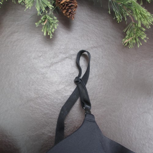 Warners Bra 34A Black Padded Underwire Adjustable Clasp Back - Picture 5 of 11