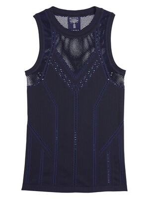 NWT Athleta Oxygen Two Toned Tank Top, Poseidon Blue SIZE XS      #556414 O0223