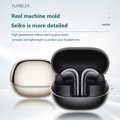 TPU Charging Box Holder Cover Headset Case Skin für Xiaomi Buds 4 Pro (durchsich - Zdjęcie 2 z 12
