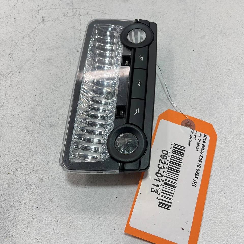 Luz de lectura interior central trasera cúpula superior lámpara BMW 535 2010-2016 OEM Foto 4 de 4