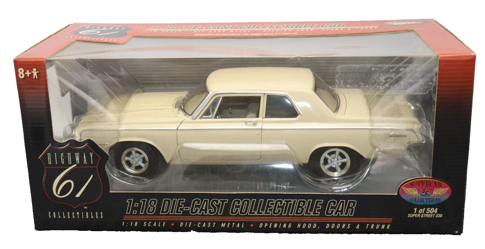 Highway 61/DCP 1:18 Diecast coches, camiones y camionetas