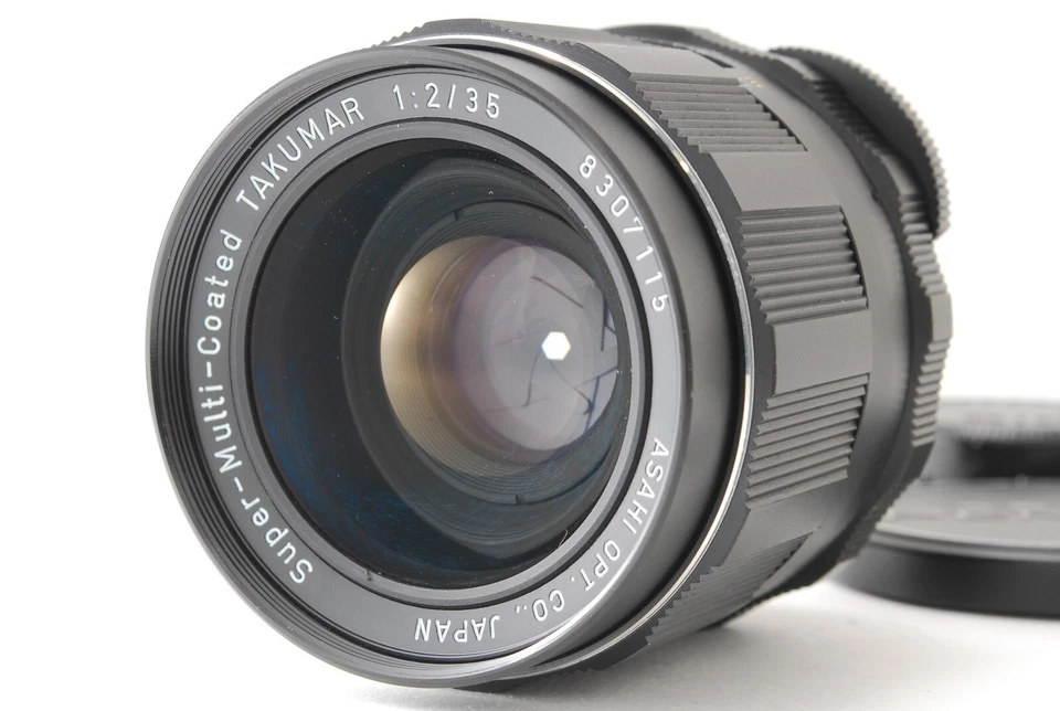 【N COMO NUEVO+++ Sin amarillos】 Lente gran angular PENTAX Super Takumar 35 mm f/2 M42 Foto 2 de 4