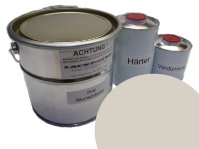 1 Liter Set 2K Autolack Mausgrau Metallic Kein Klarlack Tuning Grau Acryl Trend