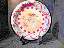 LENOX WINTER GREETINGS EVERYDAY GOLDFINCH Dinner Plate
