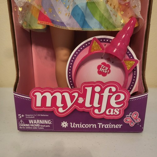My Life As Unicorn Trainer Doll includes Light up Headband NEW in Box - Picture 3 of 8
