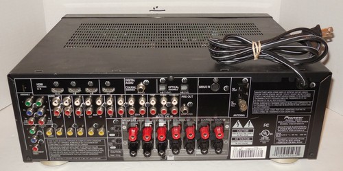 Pioneer VSX-919AH-K HDMI AM FM Dolby Pro Logic DTS Stereo Receiver No REMOTE - Picture 6 of 10