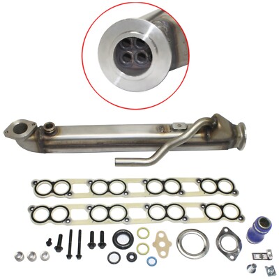 Upgraded EGR Cooler Kit W/Gaskets Fits 04-10 Ford 6.0L Power stroke Turbo Diesel