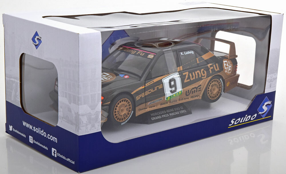 ソリド 1/18 メルセデス・ベンツ190E EVOⅡ マカオG ソリド 1/18 メルセデス・ベンツ190E EVOⅡ マカオG