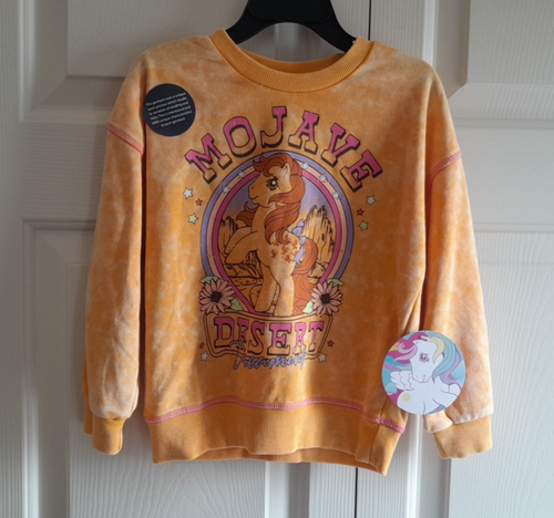 My Little Pony Toddler Girls Sweatshirt Size 5T Orange Pullover NWT - Picture 2 of 5