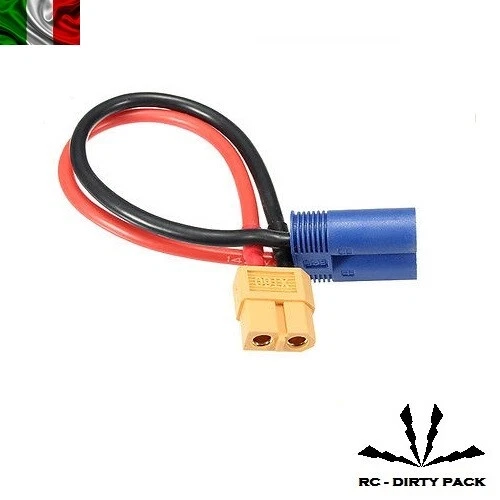 Adattatore XT60 Maschio/femmina A XT90 Maschio/femmina Adattatore Di Conversione Connettore Per Parti Di Controllo Batteria Lipo RC Fai Da Te - Foto 13
