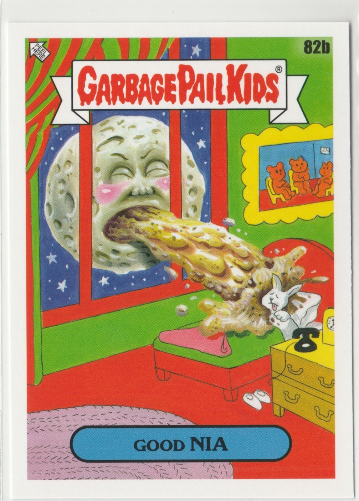 Good Nia #82b Garbage Pail Kids GPK 2022 Book Worms Trading Card