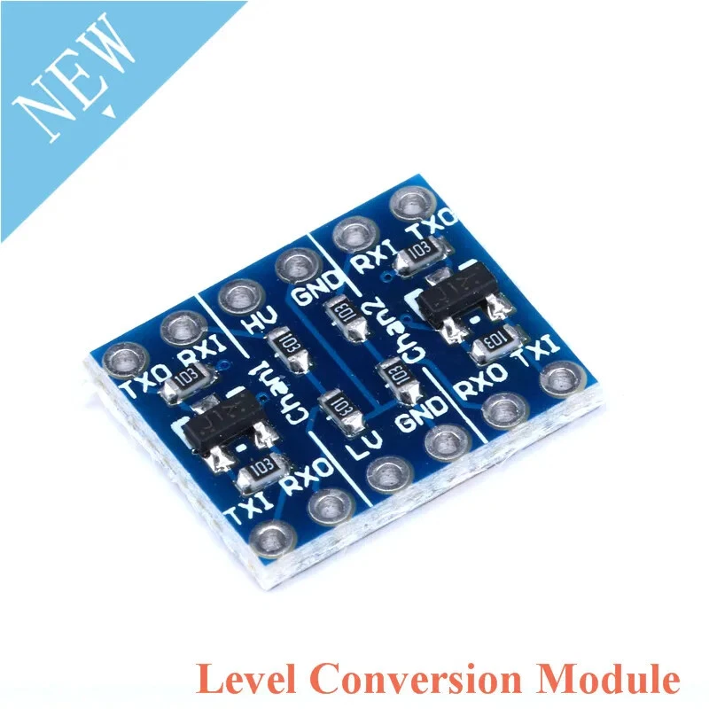 5 Stück Level Shifter 3,3V auf 5V I2C UART SPI Modul für Arduino - Bild 4 von 4