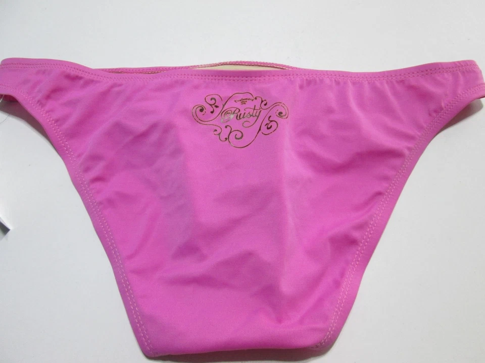 Nuevo con etiquetas Ropa de playa con logotipo elástico descarado fucsia talla M oxidado para mujer Foto 2 de 4