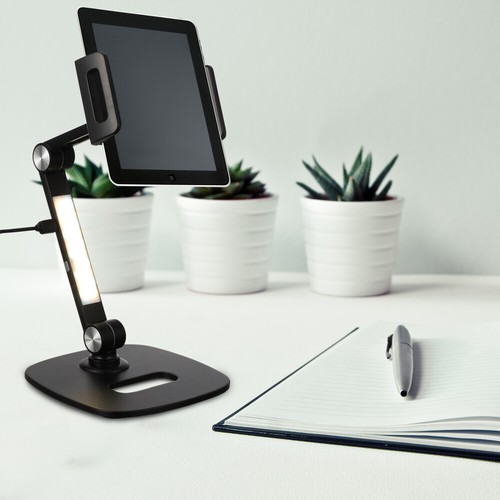 Tablet-Ständer Desktop-Telefonhalterung Telefon-Aufbewahrungsregal - 第 12/12 張圖片
