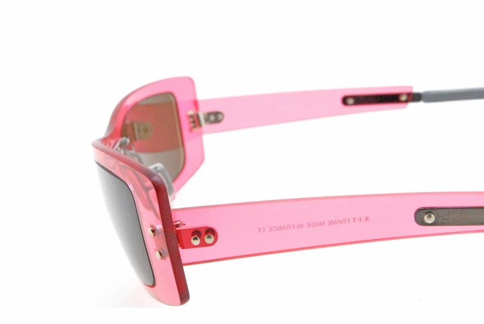 Nuevas gafas de sol auténticas Eye'DC X.I.T X 004 006 Francia vintage de plástico rosa Foto 3 de 4