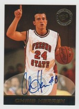 CHRIS HERREN Fresno State 1999 Press Pass SE Autograph SP RC ON CARD AUTO