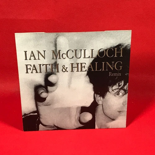 IAN McCULLOCH Faith & Healing 1989 UK 7" vinyl single Remix plus Toad