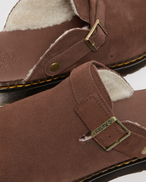 Dr.Martens Carlson E.H. Suede & Cream Sherpa - Brown Dr.Martens Carlson E.H. Suede & Cream Sherpa - Brown