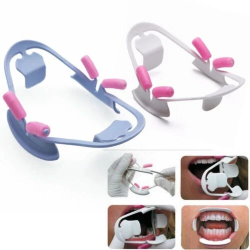 Bloque de mordida dental de silicona suave Abridor de boca Retractor de mejillas intraorales Bloque de mordida dental de silicona suave Abridor de boca Retractor de mejillas intraorales