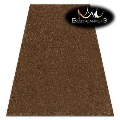 Exklusiver moderner zottiger weicher Teppich BUENOS schlicht, einfarbig BEIGE beste Qualität