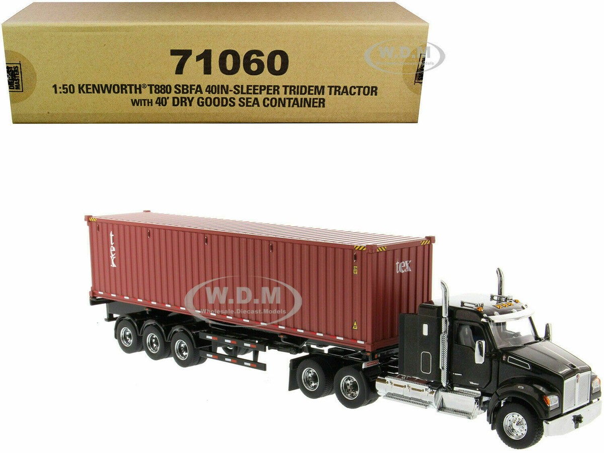 KENWORTH T880 SBFA TRUCK W/ 40' SEA CONTAINER 