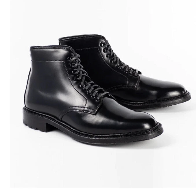 Alden boots black sales