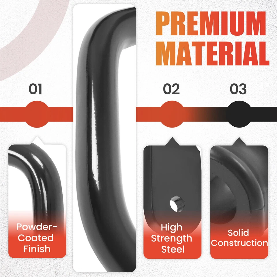 1 задний стабилизатор подвески 5/16 дюйма с соединительной втулкой для основания 17–23 Mercedes Benz Sprinter 2500 - Изображение 4 из 4