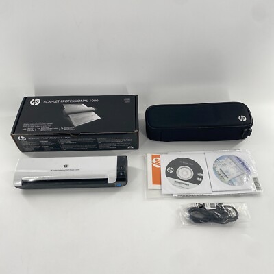NEW HP Scanjet Professional Mobile Scanner 1000 OPEN BOX