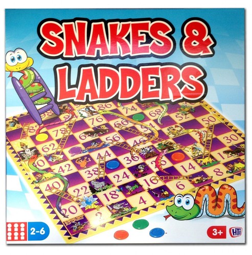 Snakes and ladder, Chess Traditional Children & family toy games XMAS Gift - 第 2/12 張圖片