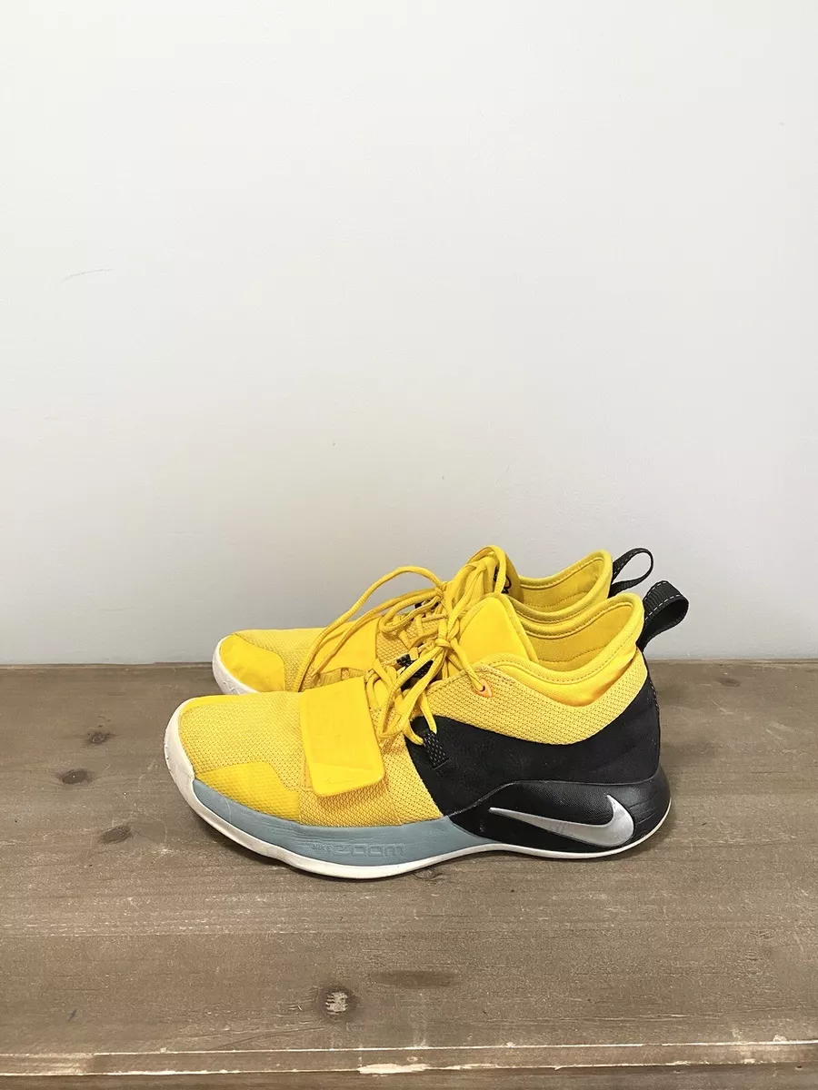 Nike Pg 2.5 Paul George Moon Exploration Sneakers Yellow Black Size 11