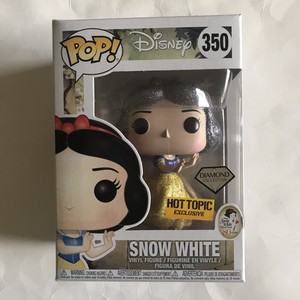 Funko Pop! Diamond Glitter Snow White #350 Disney Figure Hot Topic *READ DESC* | eBay
