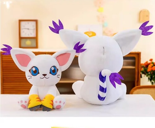 Digimon Adventure Tailmon Large Plushie Doll Toys Stuffed Pillow 25.5'' Figures - Foto 12 di 19