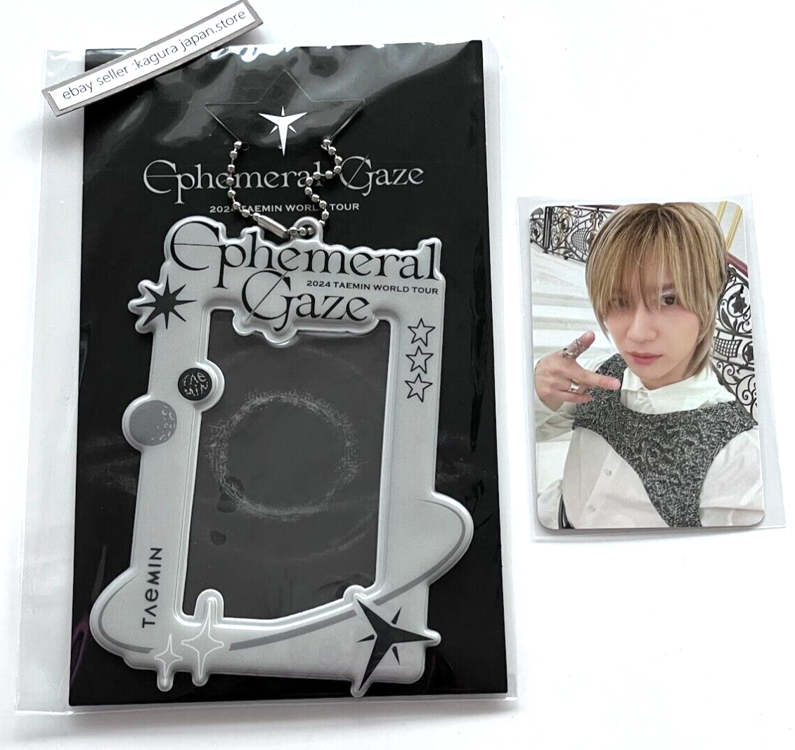 SHINee TAEMIN WORLD TOUR Ephemeral Gaze Photo Card Holder SHINee TAEMIN WORLD TOUR Ephemeral Gaze Photo Card Holder