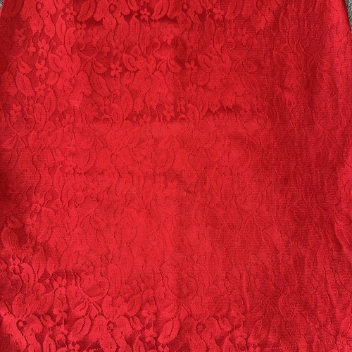 KARDASHIAN Kollection Red Lace Long Sleeve Bodycon Mini LACE Dress. size M - Picture 4 of 12