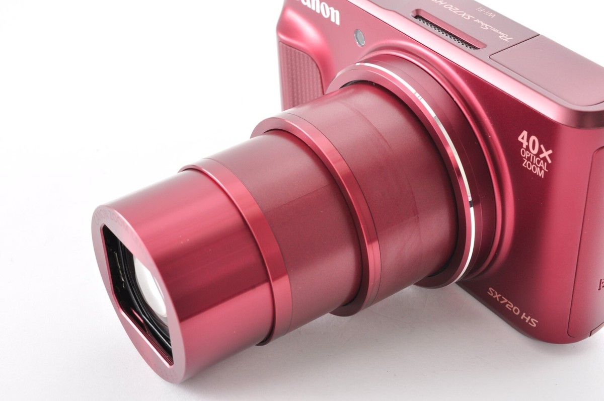 Canon PowerShot SX720 HS Red Near Mint 20.3MP From Japan by Canon PowerShot SX720 HS Red Near Mint 20.3MP From Japan by