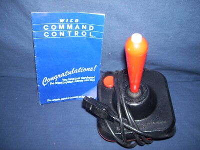 Wico Command Control Joystick Deluxe Used Not tested with Manual