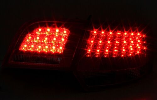 For Audi A3 8P Sportback From 2004-2008 LED Rear Lights Black Smoke - Picture 3 of 4