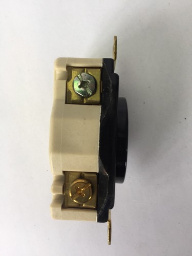 HUBBELL HBL2320 HBL TWIST-LOCK RECEPTACLE 20A 250V AC OR DC 2 POLE 3 WIRE - Picture 4 of 9