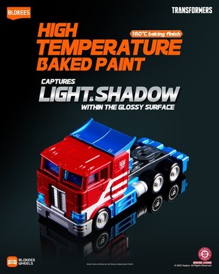 Transformers Optimus Prime Roller Truck Trailer 1:64 Car Model