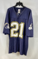 NFL Players San Diego Chargers LaDainian Tomlinson #21 Jersey Navy Blue XL
