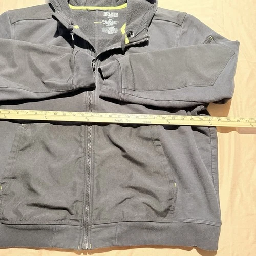 Duluth Trading Co Heavyweight hooded zip up sweatshirt, relaxed fit Men’s 2XL image 8