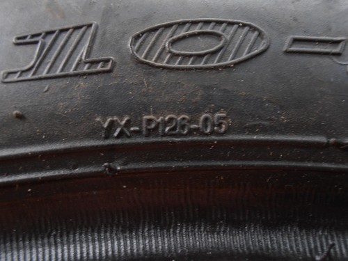 4.10 / 18 59P Front/Rear Motorcycle Tyre Yuanxing & Inner Tube NOS - Picture 6 of 9
