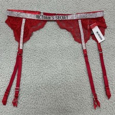 Victoria Secret Garter Belt Large Standard Belt Bling NWT