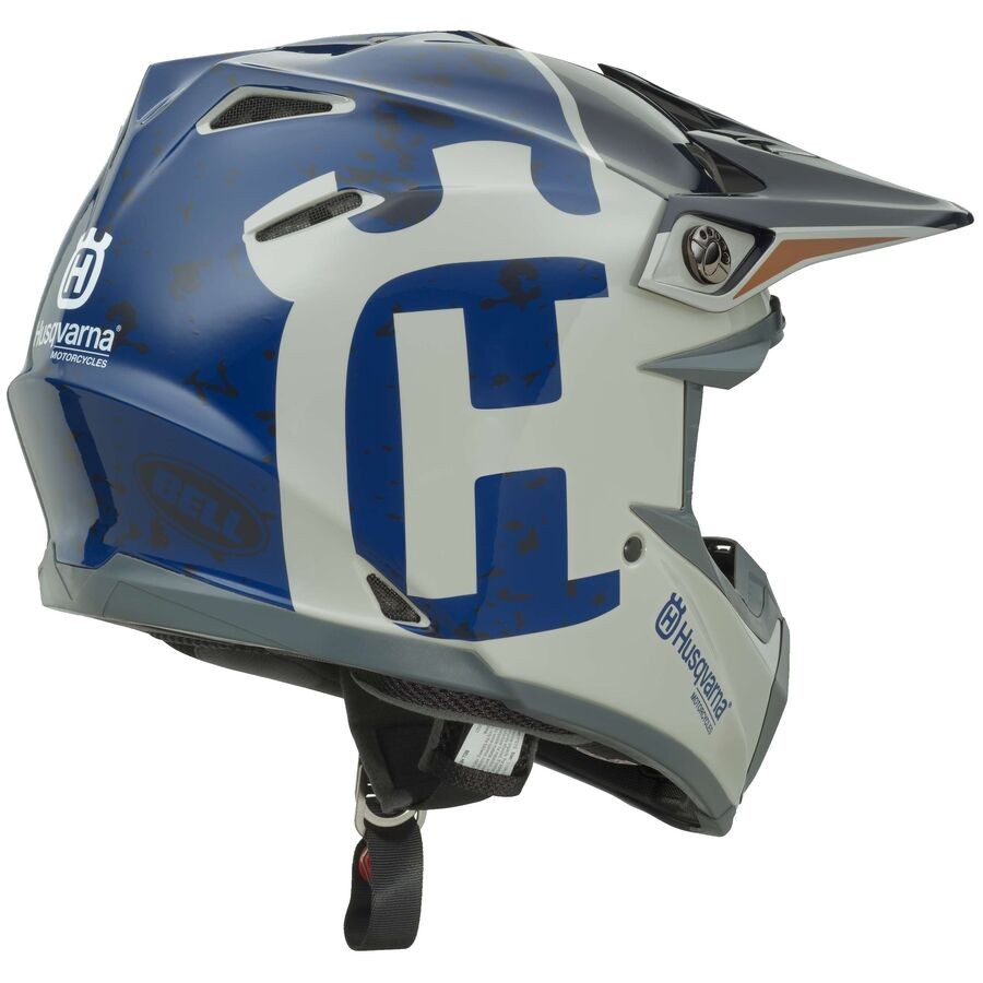 Husqvarna Apparel Bell Moto-9 MIPS Gotland Helmet | eBay