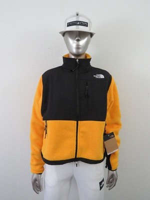 NWT Womens The North Face Retro Denali Heavy Fleece Full Zip Jacket Summit Gold